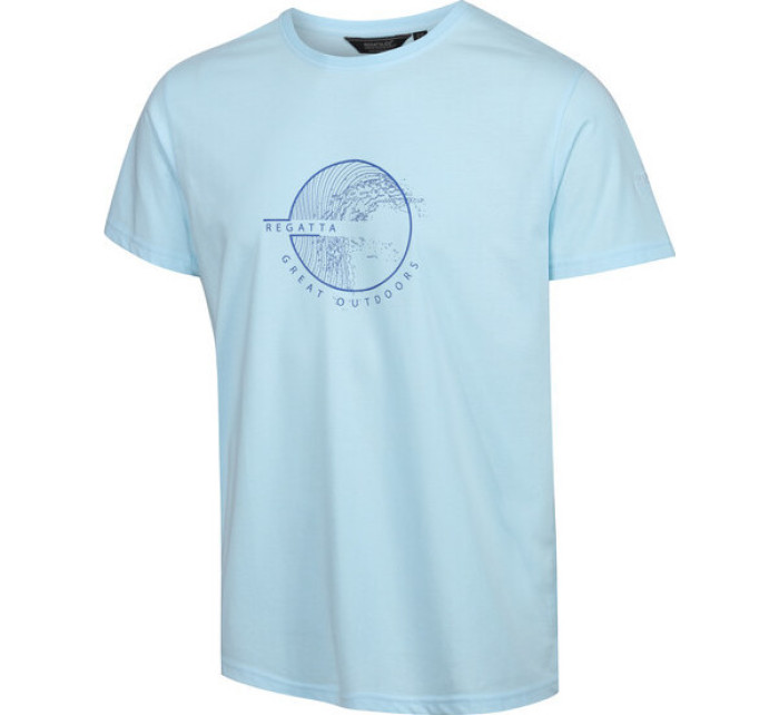 Pánské tričko Regatta RMT263-1QC světle modré