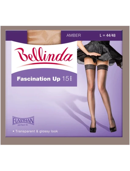 Samodržící punčochy model 21764611 UP 15 DEN - Bellinda