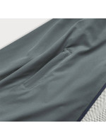 Tmavě šedá letní dámská bunda s podšívkou model 17144688 - J.STYLE