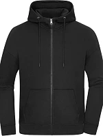 Daiber 8043 Těžká unisex oversize mikina s kapucí 02.8043 black