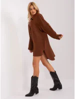 Šaty DHJ SK 13938.02P hnědá Šaty DHJ SK 13938.02P hnědá