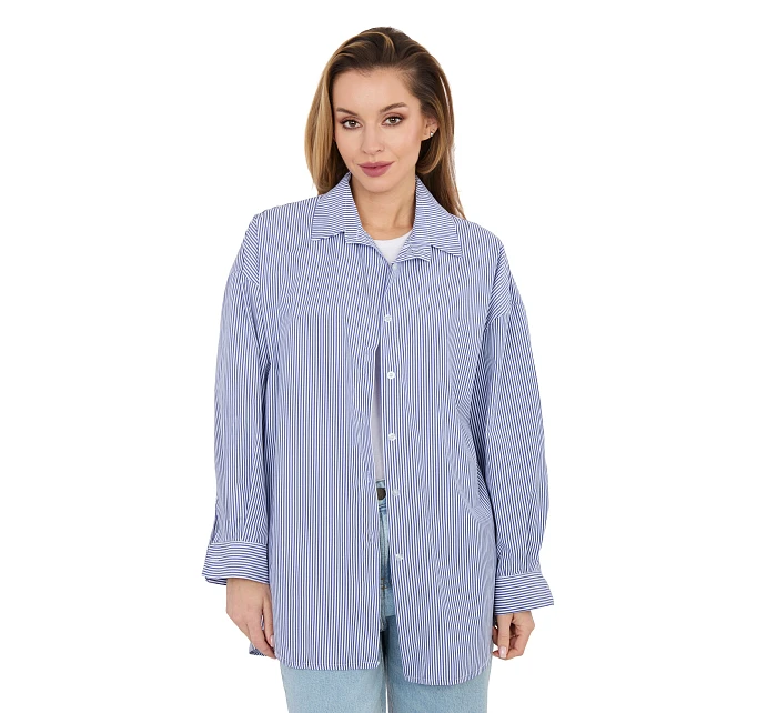 Koszula IT KS model 22042614 ciemny niebieski - FPrice Koszula IT KS model 22042614 ciemny niebieski - FPrice