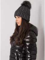 Dámská čepice.93 tmavě šedá Dámská čepice.93 tmavě šedá