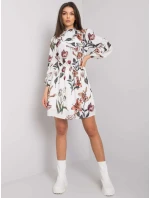 Šaty RO SK E01.49P bílá zelená