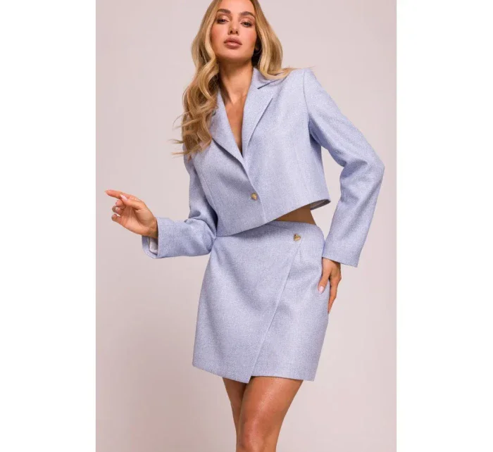 model 20970790 Mini sukně světle modrá - Moe