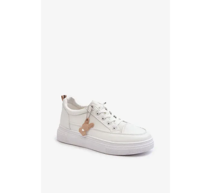 Dámské tenisky Sportovní obuv na platformě s ozdobou, bílá Vinceza Dámské tenisky Sportovní obuv na platformě s ozdobou, bílá Vinceza