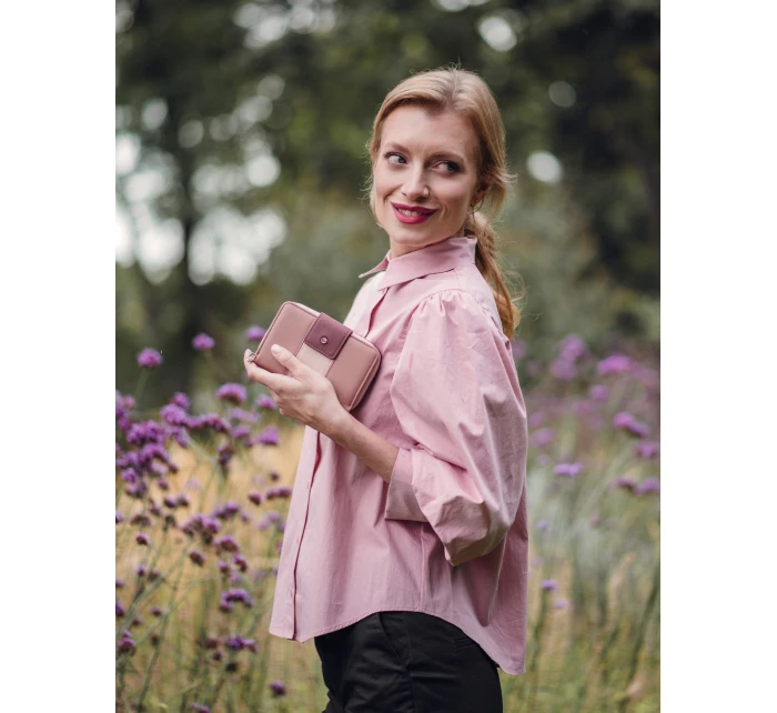 Dámská peněženka Vuch Talli Tammy Striped Dusty Wine