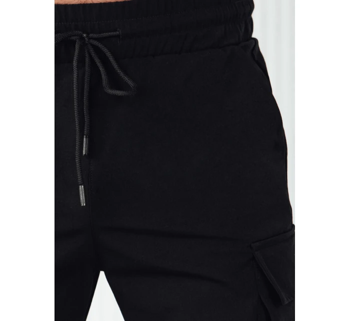 Pánské bojové kalhoty černé Dstreet UX4161