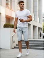 FashionStreet pánské modré džínové šortky SX2616 FashionStreet pánské modré džínové šortky SX2616