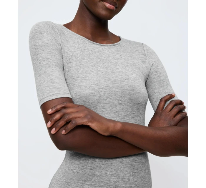 Beauty Layers SSL Top Wool - GRAY - TRIUMPH GRAY - TRIUMPH Beauty Layers SSL Top Wool - GRAY - TRIUMPH GRAY - TRIUMPH