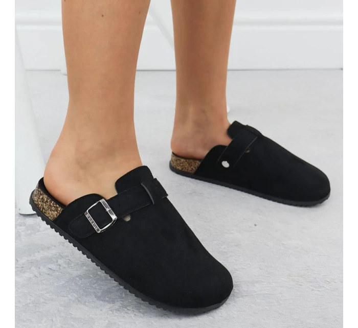 Big Star W SS274736 INT2156A semišové žabky Big Star W SS274736 INT2156A semišové žabky