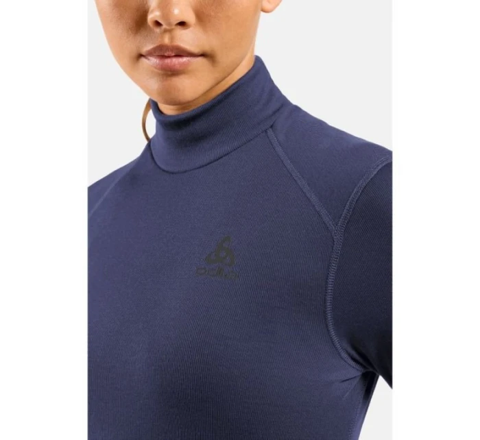 BL TOP model 21471193 spodní prádlo s dlouhým rukávem l/s ACTIVE WARM velikost S Blue - ODLO