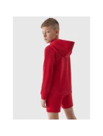 Chlapecká mikina na zip s kapucí 4F Junior Chlapecká mikina na zip s kapucí 4F Junior
