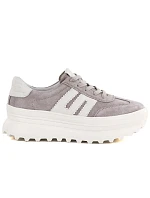 Dámské kožené boty na platformě béžové Vinceza 79614 dámské Dámské kožené boty na platformě béžové Vinceza 79614 dámské