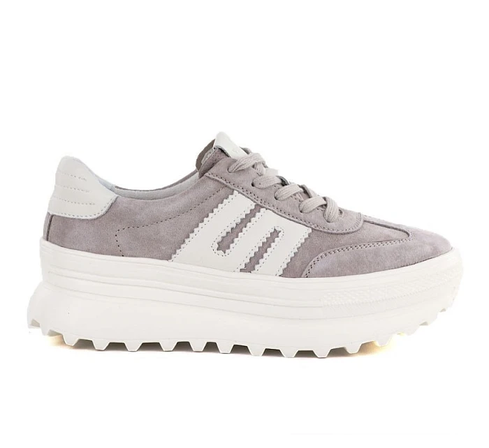 Dámské kožené boty na platformě béžové Vinceza 79614 dámské Dámské kožené boty na platformě béžové Vinceza 79614 dámské