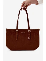 kabelka z imitace semiše Camel model 22221027 - Flora&Co