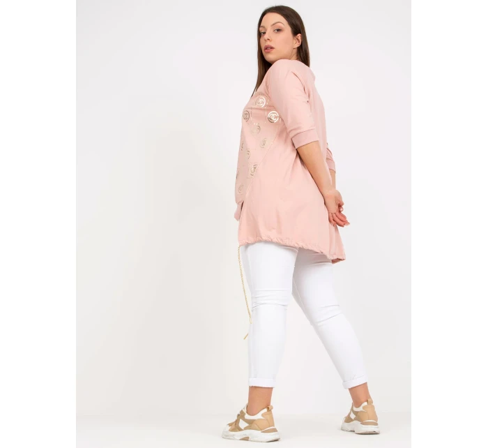 Šaty RV SK 7726.56P světle růžová