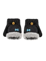 UZAVŘENÉ RUKAVICE S KOŽEŠINOU R-212