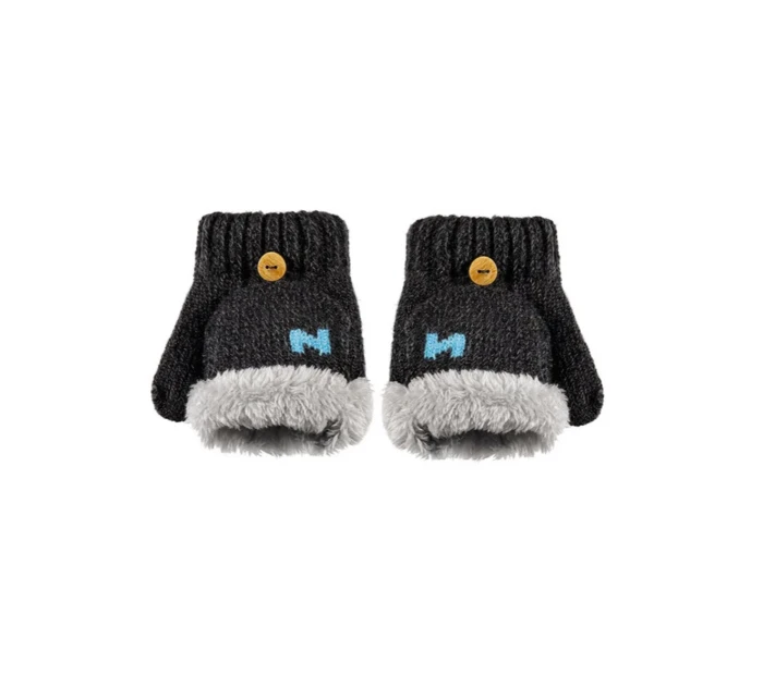 UZAVŘENÉ RUKAVICE S KOŽEŠINOU R-212