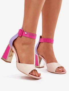 Sandály na podpatku  model 213932 Step in style