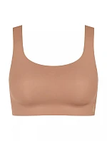 Dámská braletka sloggi ZERO Feel 2.0 Top C2P - BROWN - tělová M004 - SLOGGI