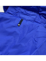 Světle modrá prošívaná dámská bunda pro přechodné období model 15890429 - LHD