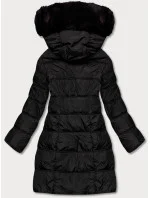PUCHOWA ZIMOWA KURTKA DAMSKA CZARNA model 21245290 - LHD