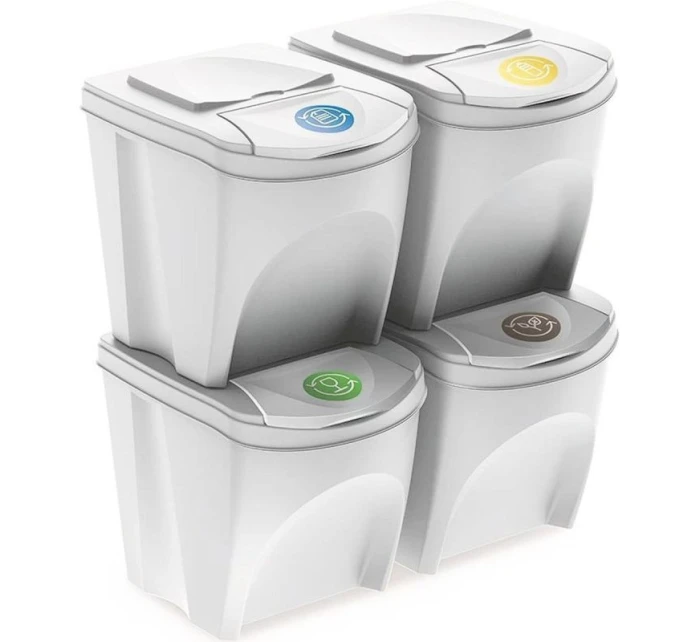 Odpadkový koš 25 l SORTIBOX SET4 BALENÍ DIAMANTOVÉHO EMBERGERU