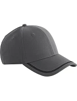 B 6 panelová kšiltovka 53. grey/black model 22456555 - Beechfield B 6 panelová kšiltovka 53. grey/black model 22456555 - Beechfield