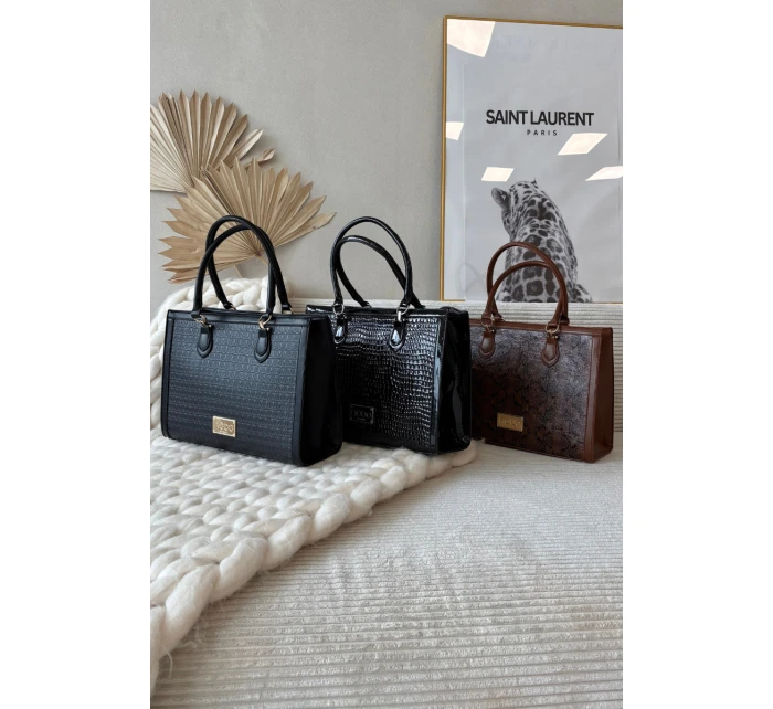 Kabelka vzor  Hnědá model 21711856 - NOBO