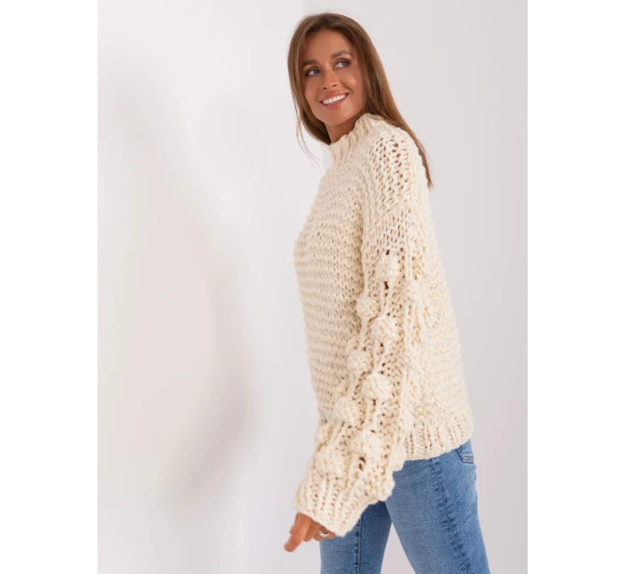 Jumper AT SW 2382.97P světle béžová Jumper AT SW 2382.97P světle béžová