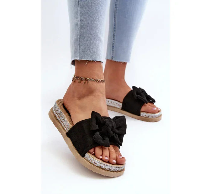 Dámské pantofle na platformě s černá model 20447966 - Kesi