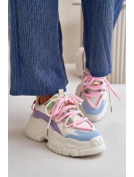 Dámské tenisky na masivní podrážce vícebarevné Nevela Dámské tenisky na masivní podrážce vícebarevné Nevela