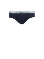 Pánské slipy 3Pack  tm. modré se zelenou  model 19908021 - Emporio Armani