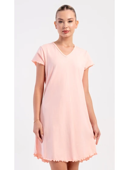 Dámská noční košile s krátkým rukávem Sandra