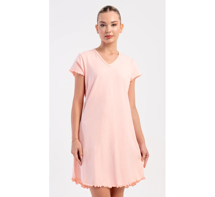 Dámská noční košile s krátkým rukávem Sandra