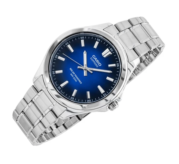 Pánské solární hodinky CASIO MTS-RS100D-2AVDF + krabice Pánské solární hodinky CASIO MTS-RS100D-2AVDF + krabice