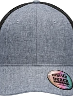 Daiber MB 6244 6 panelová síťovaná kšiltovka 03.6244 grey melange/black