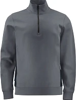ProJob 2128 Sweatshirt 1/2 Zip Těžká pracovní mikina Doubleface s 1/4 zipem 64.2128 grey