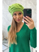 Dámská čepice Sofia K369 pistácie Dámská čepice Sofia K369 pistácie