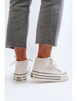 Dámské tenisky na platformě bílé Aineri Dámské tenisky na platformě bílé Aineri