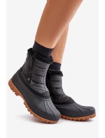 Dámské Sněhule Zateplené Kožešinou Na  Černé model 21676953 - Lee Cooper