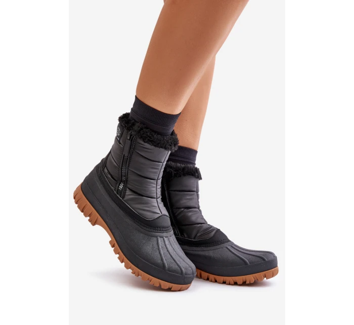 Dámské Sněhule Zateplené Kožešinou Na  Černé model 21676953 - Lee Cooper