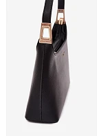 Černá taška z imitace kůže model 22220991 - Flora&Co Černá taška z imitace kůže model 22220991 - Flora&Co