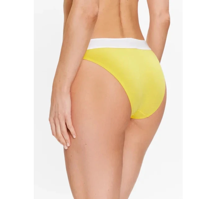 Dámské kalhotky Tommy Jeans UW0UW04208-ZGQ žluté - Tommy Hilfiger