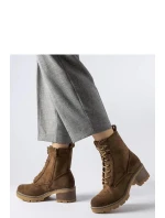 Boty na podpatku model 205853 Solea Boty na podpatku model 205853 Solea