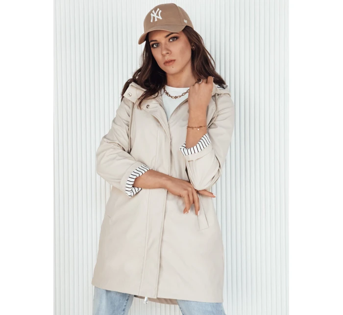 Dámská přechodná bunda KELION béžová FashionStreet TY4152