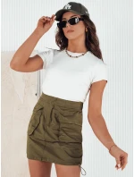 Dámská mini sukně QUILLA zelená FashionStreet CY0438