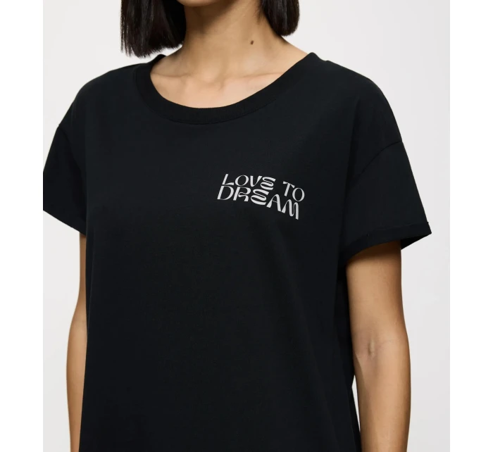 Dámská noční košile Nightdresses NDK X - BLACK - černá 0004 - TRIUMPH