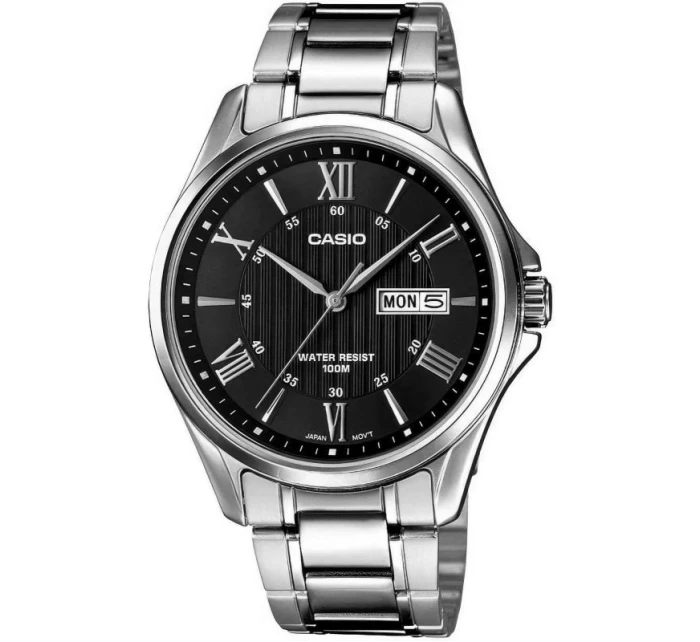 Pánské hodinky CASIO MTP-1384D-1AVDF + krabice Pánské hodinky CASIO MTP-1384D-1AVDF + krabice